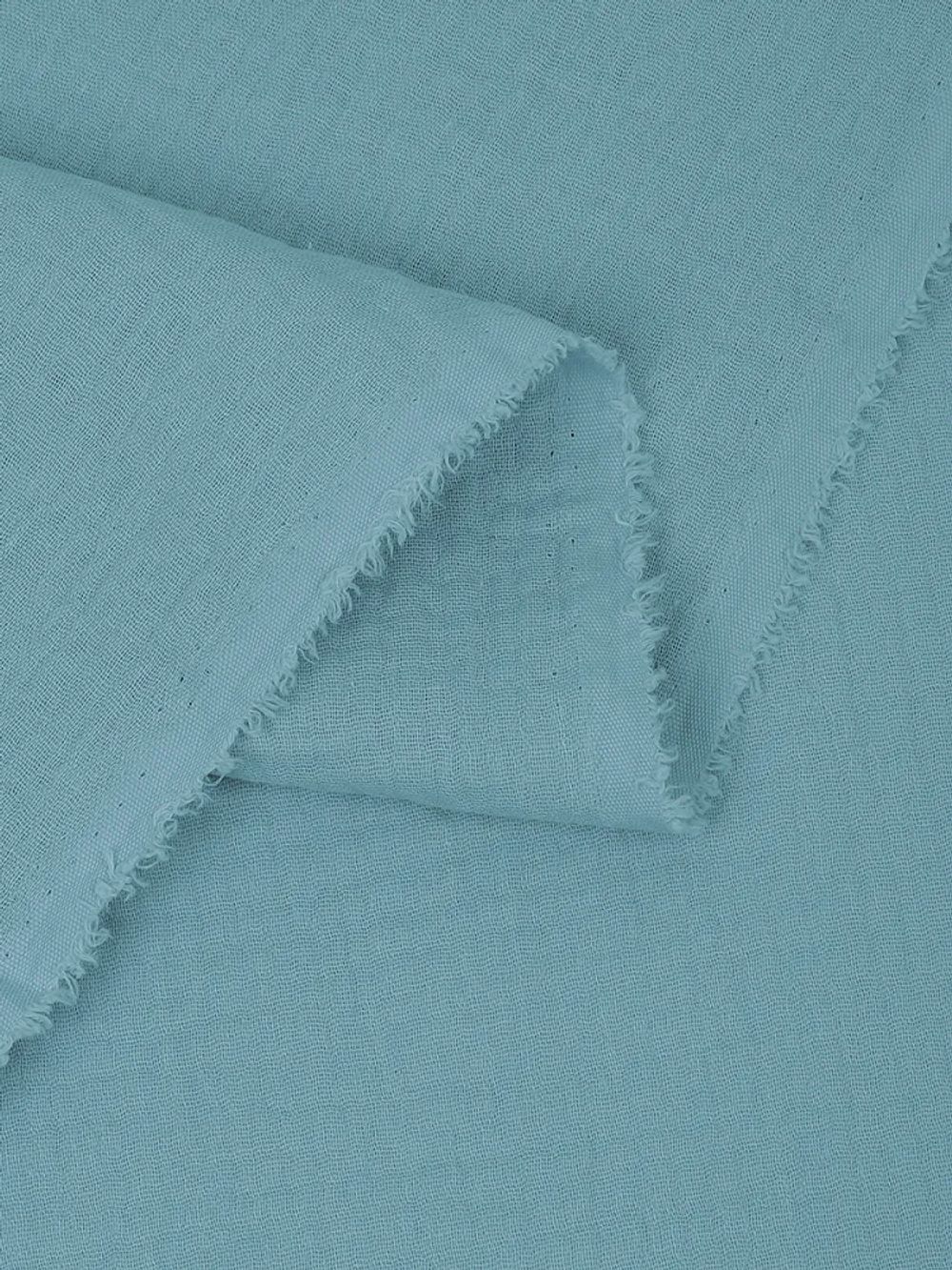 Муслин 125 г/м², 130 см / 2 метра, TBY.Mus.24723.35.2, цв.35 пудро-зеленый