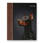 Бизнес-блокнот, глянцевая ламинация, A5+ 80 л. 22 шт, клетка, Доберман 000921, Светоч 80ББТ5_4_5_1