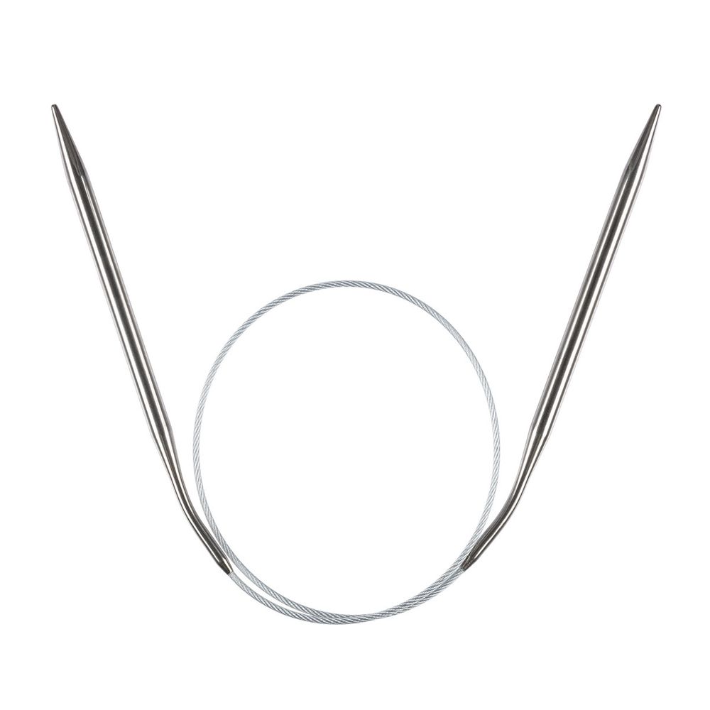 Спицы круговые металл ⌀5.0 мм, 50 см, 1 шт, с металлической леской, Gamma MKJ