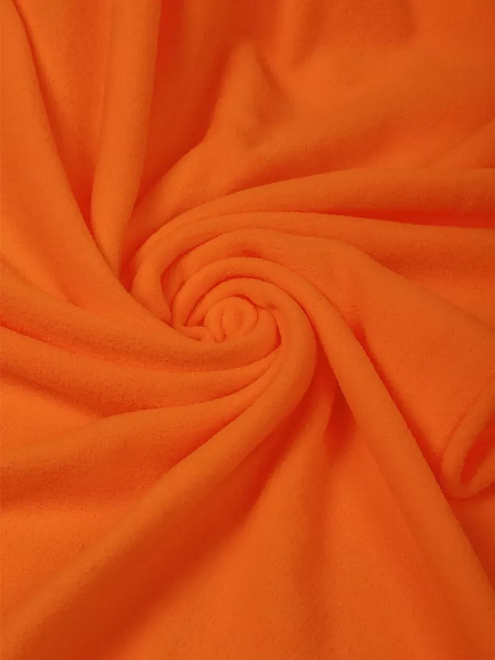 Флис 2-сторонний 190 г/м², 150 см / 10 метров, N-TBY-0059-157, цв.F157 оранжевый
