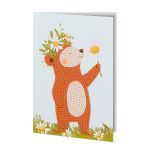 Кристальная (алмазная) мозаика Фрея ALVO-517, открытка, Дарю ромашку, 13.5х20 см