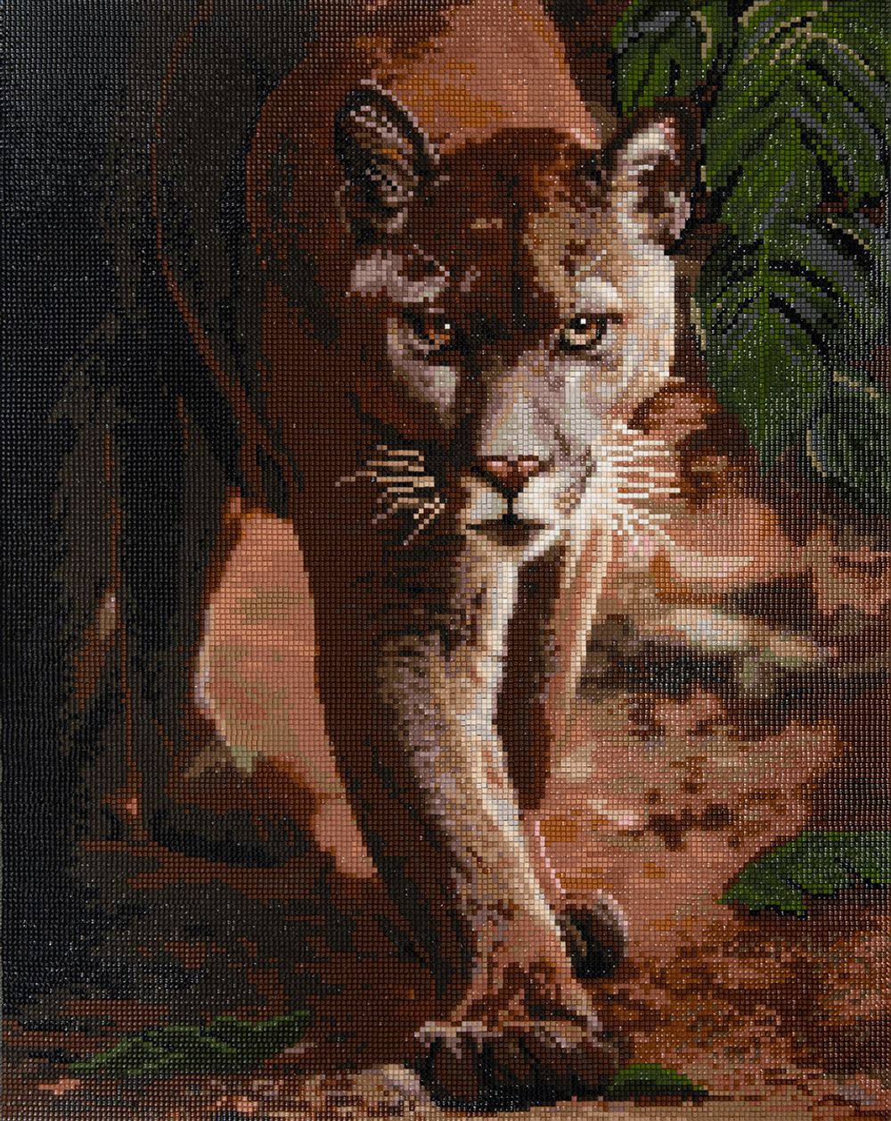 Алмазная (кристальная) мозаика Фрея ALPD-132, на подрамнике Пума, 40х50 см