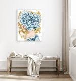 Картина по номерам Фрея PNB/PLPT-282, Нежный образ, (с поталью) 50х40 см