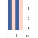 Ткань для пэчворка Peppy Бабушкин сундучок, рулон 112 см / 5 метров, БС-34 полоска я.синий, Peppy