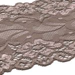 Кружево бельевое эластичное 150 мм / 13.72 м, цв. C072 шиншилла