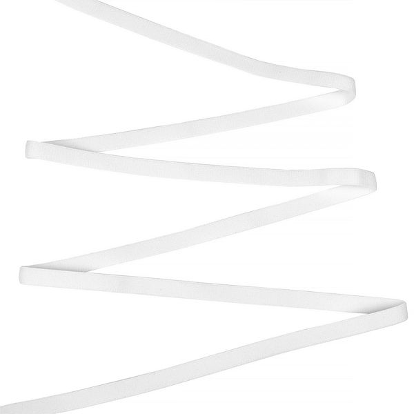 Резинка бельевая (отделочная) 10.0 мм / 20 метров, 001 белый-2 Lauma