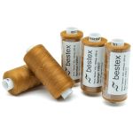 Нитки швейные бытовые Bestex 40/2, 365 м (400 ярд) / 10 кат., 161 ярко-горчичный