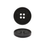 Пуговицы 4 прокола 36L (Blk-200 (черный)), 72 шт, S090106