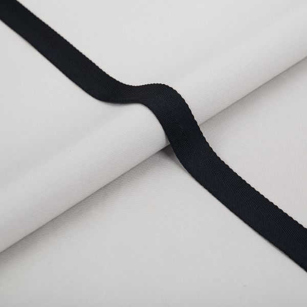 Тесьма (лента) окантовочная 23 мм / 50 метров, черный, Gamma 0с798 (р.9432)