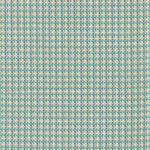 Ткань для пэчворка Peppy Бабушкин сундучок, рулон 112 см / 5 метров, БС-03 клетка бирюзовый/бл.зеленый, Peppy