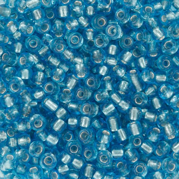 Бисер Zlatka 11/0 (2.1 мм), 100 г (10х10 г), №0033 бл.голубой, GR