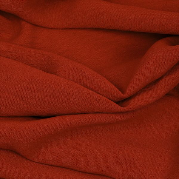 Лен Манго 160 г/м², 150 см / 25 метров, TBY.Mg.05, цв.оранжевый