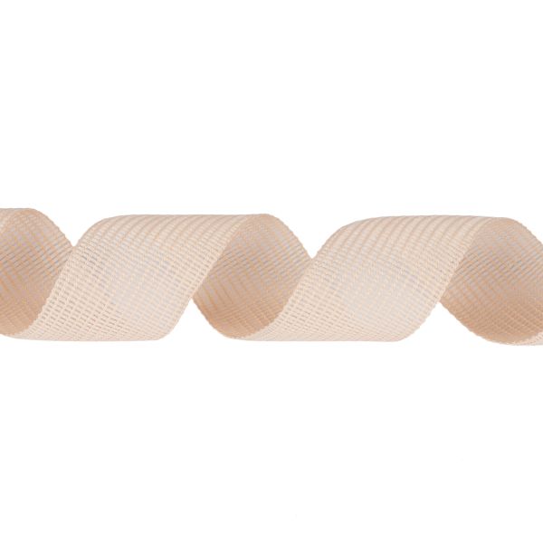Тесьма (лента) окантовочная 22 мм / 100 метров, 227 бежевый, Gamma 022 О ЦВ