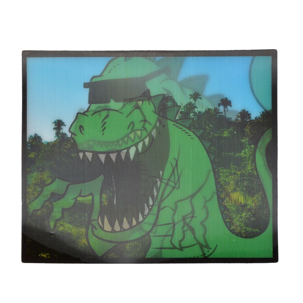 Термоаппликация 3D (интерактивные) 3D08 Динозавр 12х10см, 5 шт