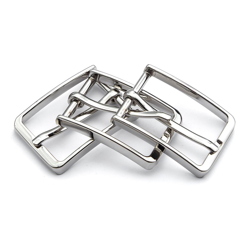 Пряжка ременная металл 30 мм (Silver (серебристый)), 3 шт, 618848-2