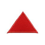 Термоаппликация Треугольник, красный цв, Prym