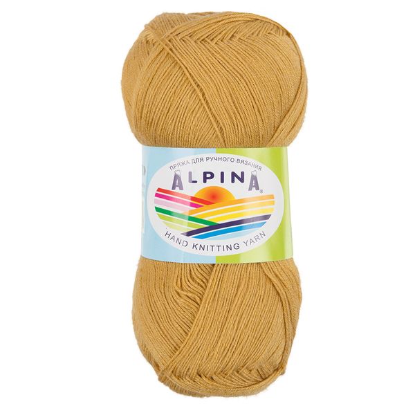 Пряжа Alpina Viven / уп.10 мот. по 50г, 405м, 30 золотистый