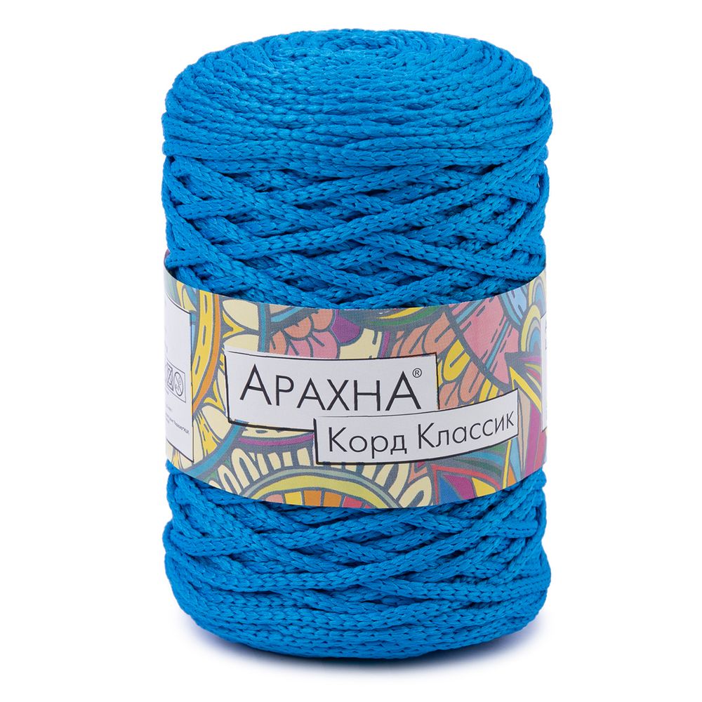 Пряжа Arachna Cord Classic / уп.3 мот. по 200г, 100м, 21 яр.голубой