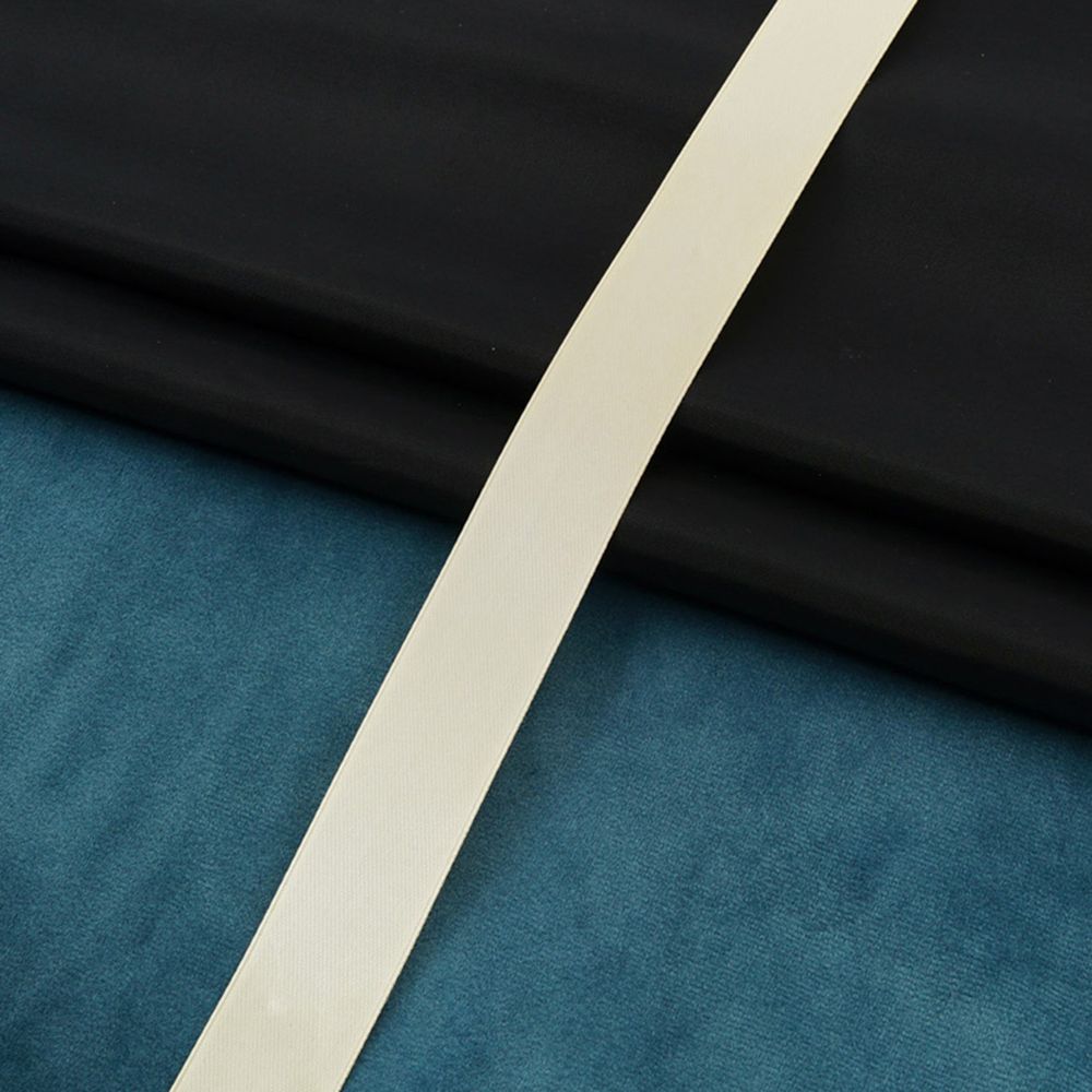 Лента атласная 2-сторонняя 25.0 мм / 22.86±1 метров, C1008 молочный, 6102-0013, Globus