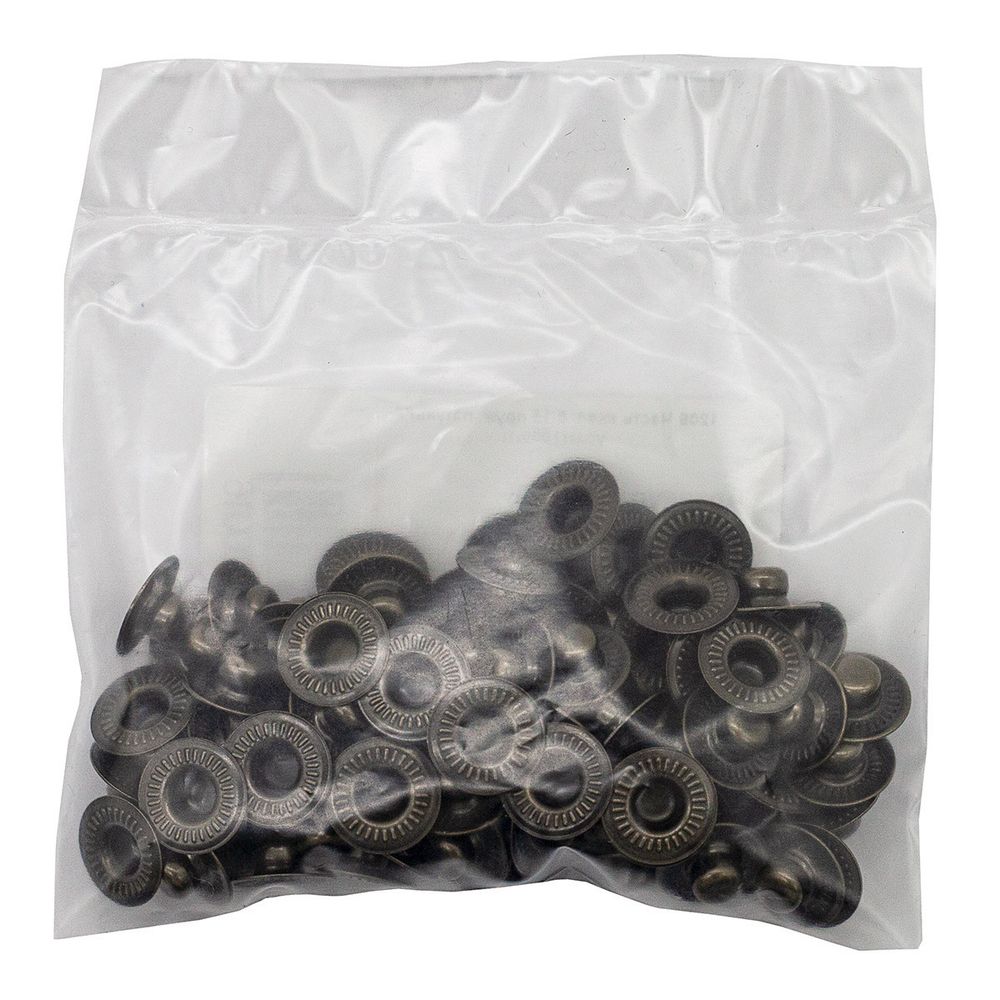 Часть кнопки Альфа (S-образная) ⌀11.5 мм (C-часть), латунь 5/15 пруж, 100 шт, BIG