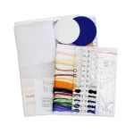 Набор для вышивания нитками МП Студия, Хеллоуин. Пинкип 9х9см