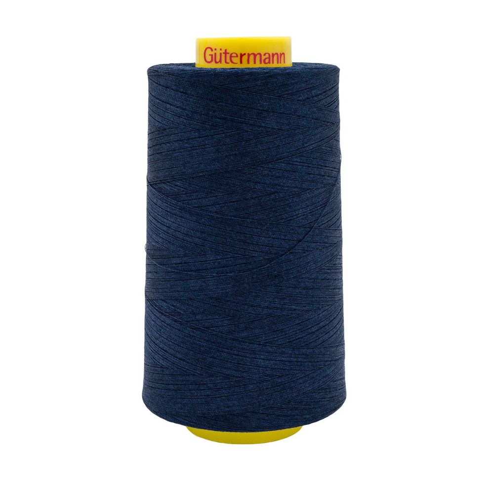 Нитка универсальная Gutermann Mara 120/2, 5000 м, 700185, 011 грозовой синий, 1 катушка