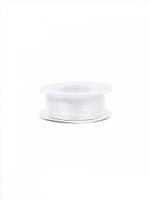 Лента атласная 1-сторонняя 3.0 мм / 100±1 метров, 3001 кипенно-белый, Magic4Hobby