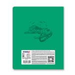 Тетрадь со справ.материал. Яркость по расписанию с запечат. пластик.обл. 320мкм, A5 48 л. на скобе 65 г/м², белизна 100% 10 шт, клетка, 01861 Яркость по расписанию Биология, Светоч Т288