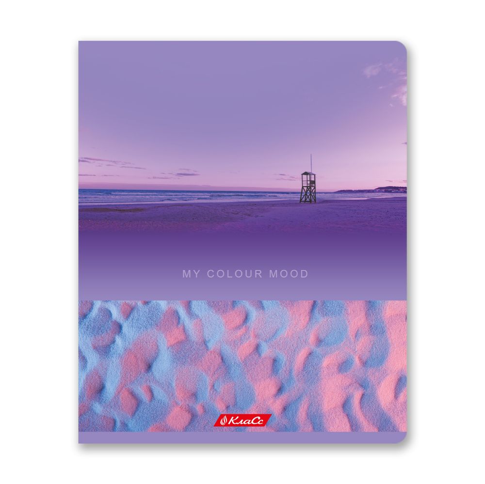 Тетрадь ученическая общая, софт тач лак, A5+ 96 л. на скобе 65 г/м², белизна 100%, 5 шт, линия в термоусадочной пленке, 000338 Magic Colour, Светоч 96ТСК5_12_3_2