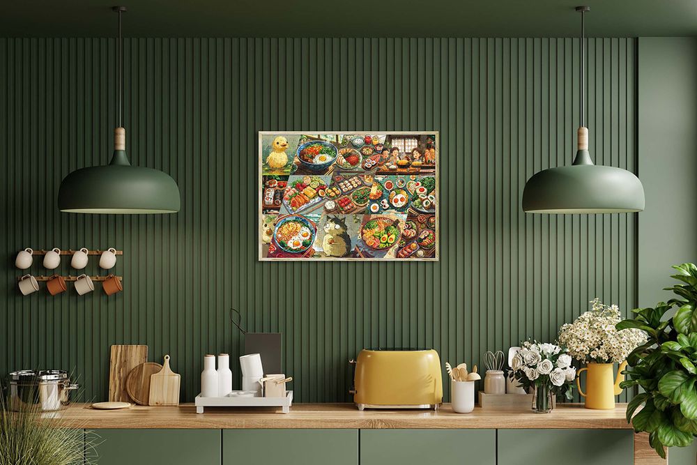 Пазл 1000 элементов, Вкус азиатской жизни, Фрея PZL-1000/58