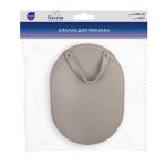 Клапан для рюкзака овал 14.5х20.5 см, 1 шт, 07 серый, Gamma HAW-03