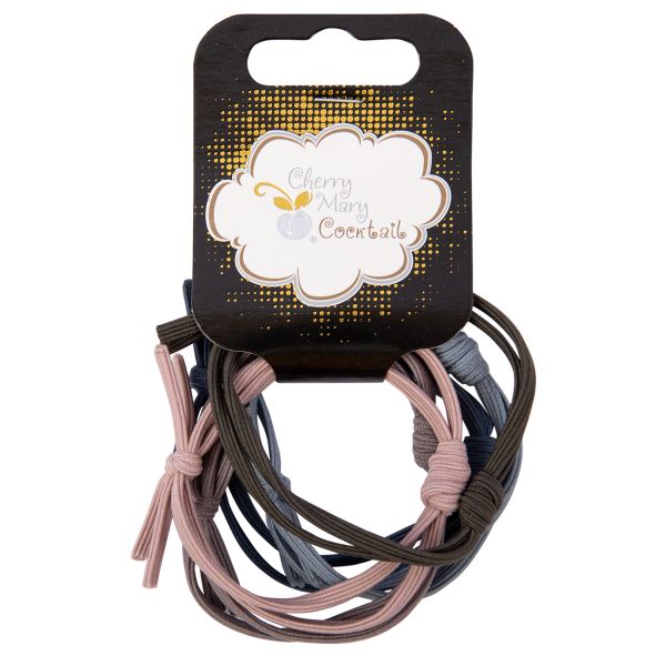 Набор резинок для волос, 25 шт, №01 ассорти, Cherry Mary VR07016