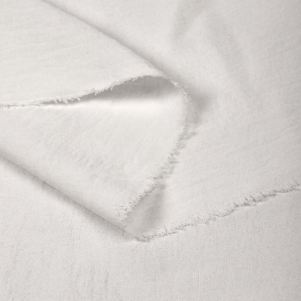 Лен Манго 160 г/м², 150 см / 25 метров, TBY.Mg.01, цв.белый