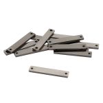 Украшение пришивное 25 мм, металл, олово (черный никель), МТ_1711, 12 шт