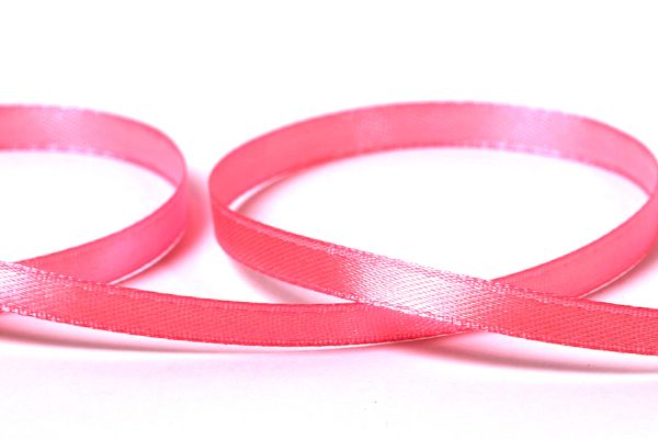 Лента атласная 1-сторонняя 6.0 мм / 33±2 метра, 070 т.розовый, Gamma