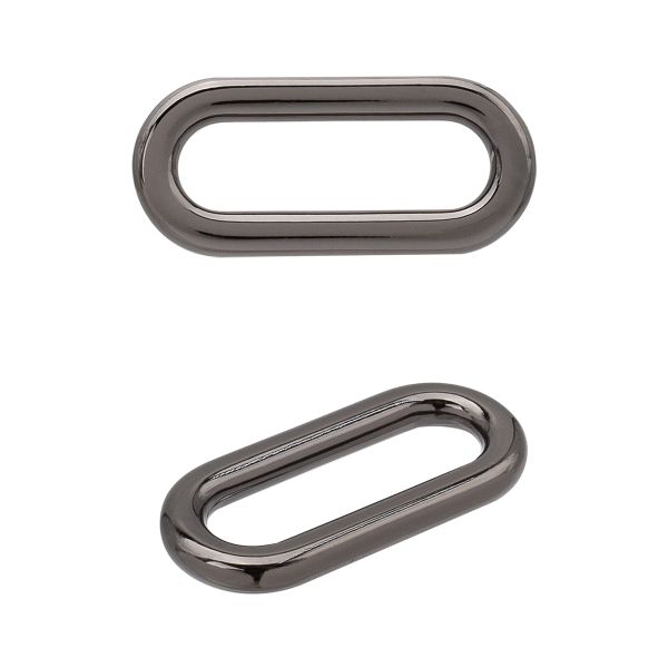 Рамка металл литая 20.0 мм черный никель (олово), MB2341, 6 шт