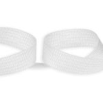Стропа (ременная лента) 25 мм / 50 метров, [17.73 г/пог.м], 100% п/а, белый, Gamma 4с494