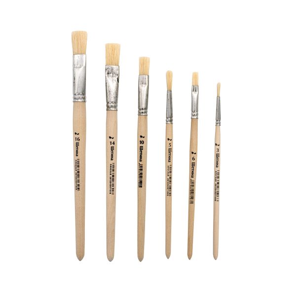 Набор 6 кистей 