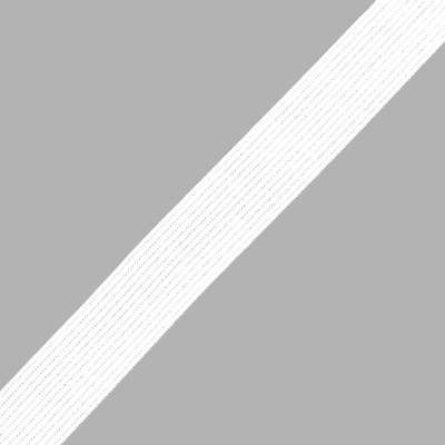 Резинка бельевая (стандартная) вязаная 15.0 мм / 40 метров, ТВ-15, белый