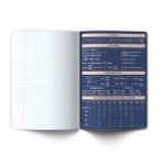 Комплект тетрадей со справочными материалами Лёгким почерком, софт-тач ламинация, A5 48 л. 12 шт на скобе 65 г/м², белизна 100% 1 шт, клетка/линия, 01886 12 предметов, Светоч Т297