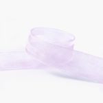 Лента капроновая (органза) 25.0 мм / 22.8±1 метра, 056 бл.сиреневый, Blitz OR-25