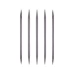 Спицы чулочные металл ⌀4.0 мм, 10 см, 5 шт, Gamma MK5-10