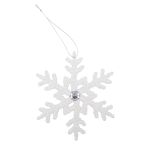 Елочная игрушка, 5 шт, №01 снежинка 11 см, Snoweekon SNW-D103