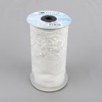 Кружево на сетке 190 мм / 10 м, слоновая кость, Gamma GKM-1901