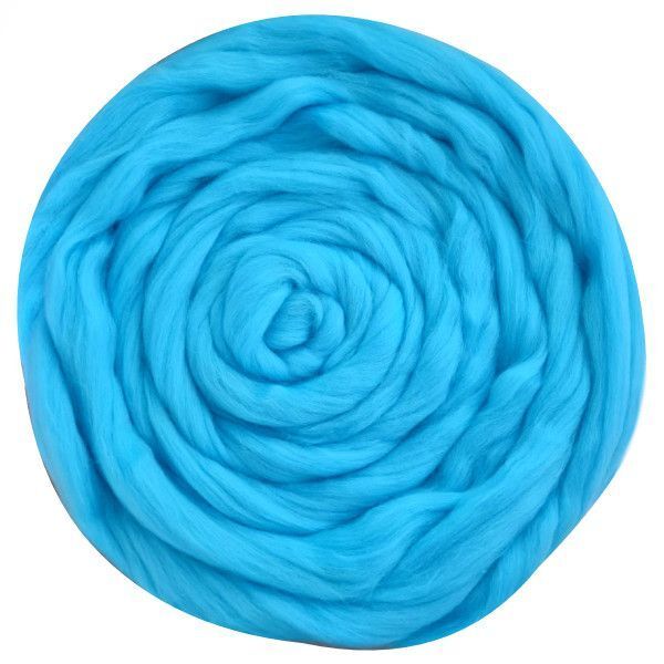 Шерсть для валяния Троицкая Гребенная лента (100%полутонкая шерсть) 100г цв.0519 венерин башмачок