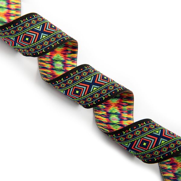 Лента (тесьма) жаккардовая 35.0 мм / 10±0.5 метров, 3, Gamma TRJ-116YP