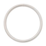 Кольцо разъемное металл in ⌀60 мм (70 мм внешн.), никель, 50 шт