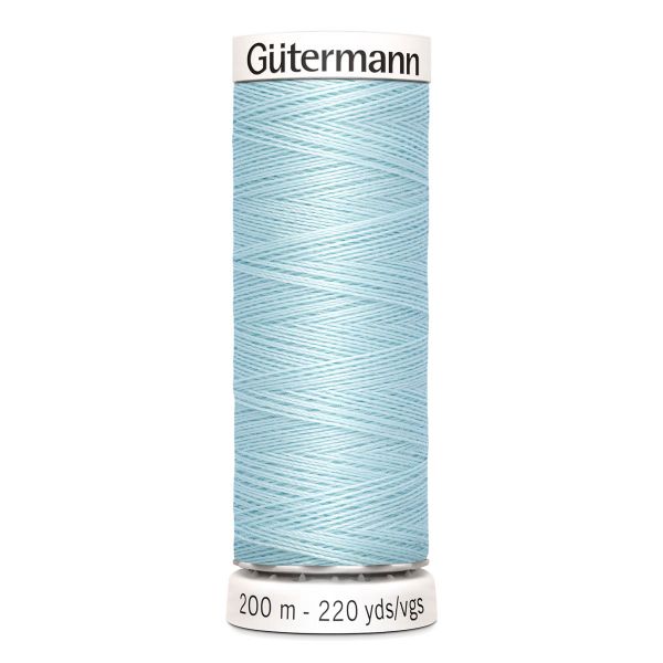 Нитки универсальные Gutermann Sew-all, 200м, 194 пастельно-голубой, 5 катушек