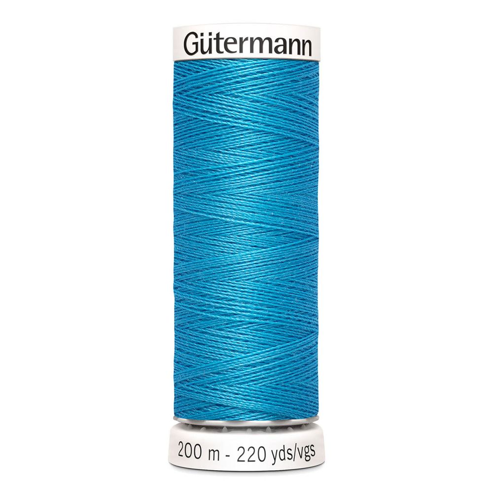 Нитки универсальные Gutermann Sew-all 100 (200 метров), 5 кат. | 197 лазурно-голубой