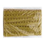 Тесьма 25 мм / 16 метров, золото, 10171